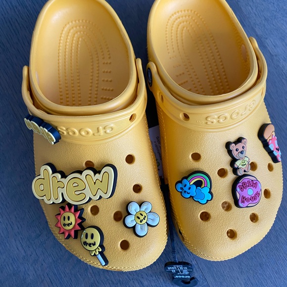 Justin Bieber X Crocs X Drew Classic Clog Shoe (Size M5/W7)  Brand New - Picture 4 of 6